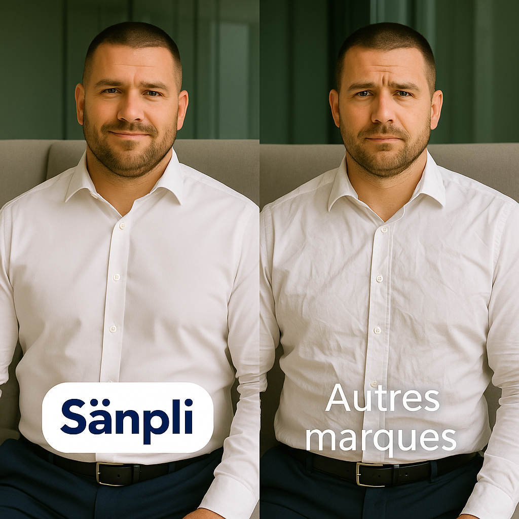 Chemise Infroissable & Intachable à Coupe Ajustée